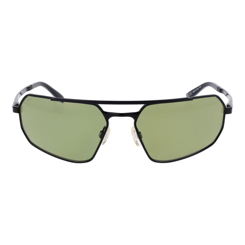 Serengeti Black Plastic Sunglasses